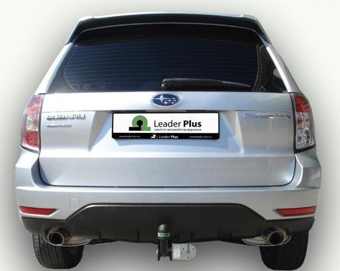 Фаркоп Leader Plus S306-A Subaru Forester SH 2008-2012, необходима подрезка бампера. Нагрузки 1500/75 кг. Фаркоп Leader Plus S306-A Subaru Forester SH 2008-2012, необходима подрезка бампера. Нагрузки 1500/75 кг.
