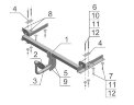 Фаркоп Avtos KI 14 для Kia Spectra седан 2000-2009, Kia Sephia седан 1998-2004. Требуется подрезка бампера. Тип шара: A. Нагрузки: 1350/75 кг. Фаркоп Avtos KI 14 для Kia Spectra седан 2000-2009, Kia Sephia седан 1998-2004. Требуется подрезка бампера. Тип шара: A. Нагрузки: 1350/75 кг.