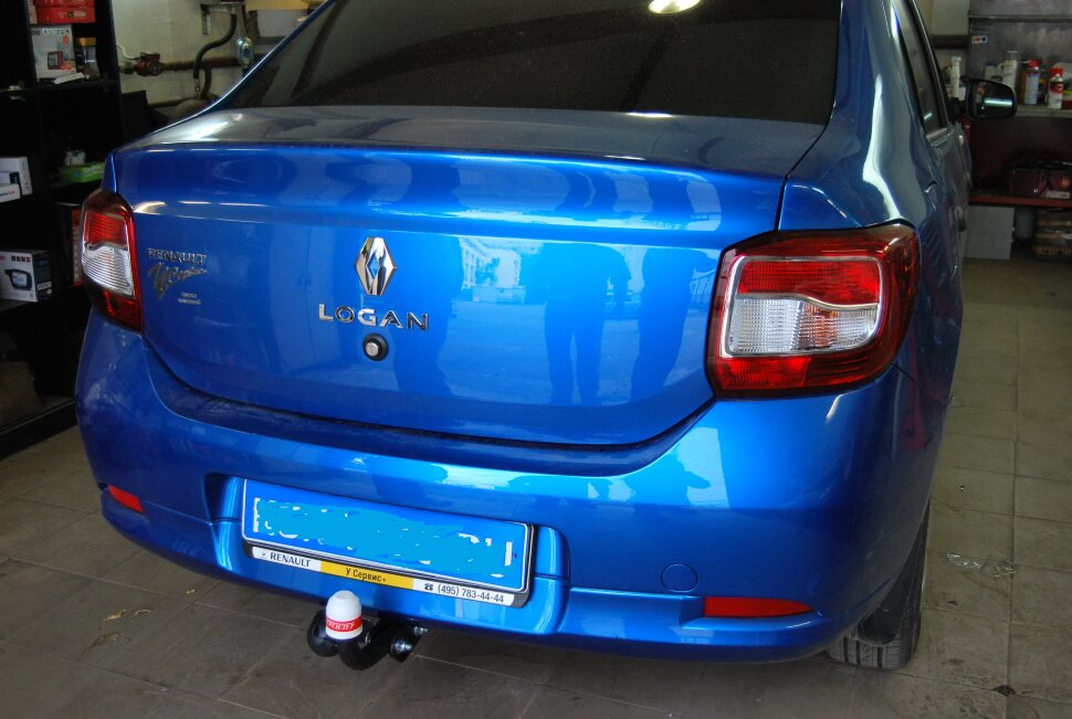 Фаркоп Трейлер 9011 Renault Logan 2 седан 2014-н.в. Без снятия и подрезки бампера. Тип шара: A. Нагрузки: 950/50 кг. Фаркоп Трейлер 9011 Renault Logan 2 седан 2014-н.в. Без снятия и подрезки бампера. Тип шара: A. Нагрузки: 950/50 кг.