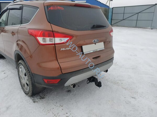 Фаркоп Уникар на Ford Kuga 2008-2019 / Шар быстросъемный под американский квадарат