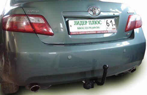 Фаркоп Leader Plus T106-A Toyota Camry седан 2006-2011, 2012-. Без выреза бампера. Нагрузки 1300/75 кг Фаркоп Leader Plus T106-A Toyota Camry седан 2006-2011, 2012-. Без выреза бампера. Нагрузки 1300/75 кг