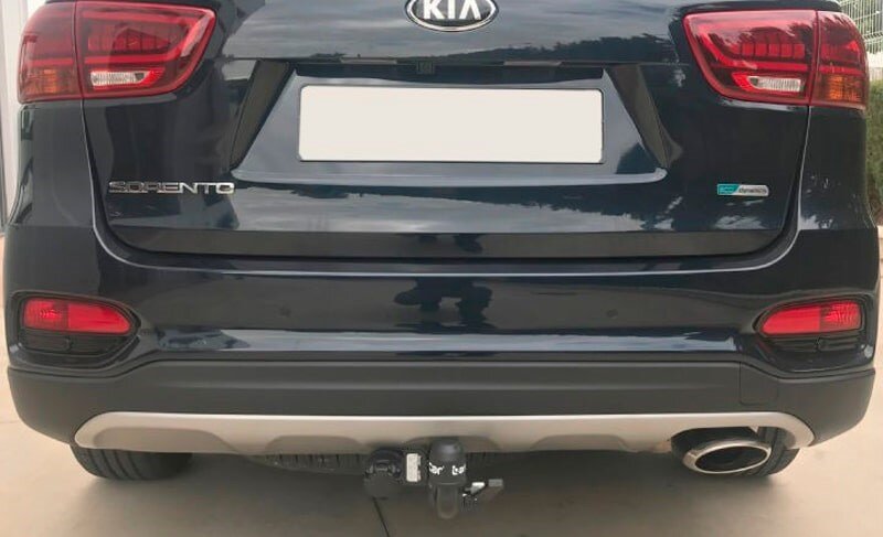 Фаркоп Aragon E3004DA на Hyundai Santa Fe с 2018 г/в Фаркоп Aragon E3004DA на Hyundai Santa Fe с 2018 г/в