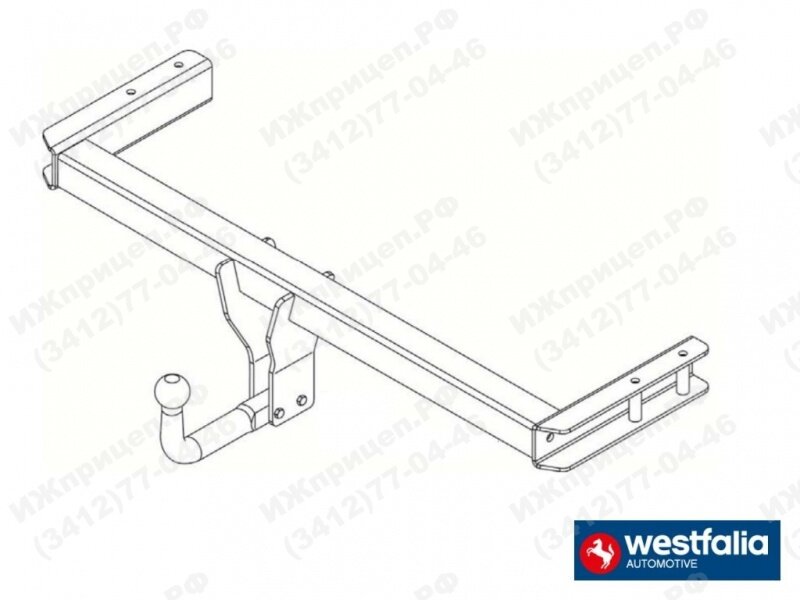 Фаркоп Westfalia 305411600001 на Audi Q5 с 2008 по 2017 г/в Фаркоп Westfalia 305411600001 на Audi Q5 с 2008 по 2017 г/в