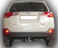 Фаркоп Leader Plus T116-F(N) Toyota Rav 4 с 2012 г.в. с нерж пластиной.  Без выреза бампера (балка ниже бампера). Нагрузки 2000/100 кг.