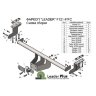 Фаркоп Leader Plus F121-F на Ford Ranger с 2011 г/в Limited, Wildtrak (со ступенькой) Фаркоп Leader Plus F121-F на Ford Ranger с 2011 г/в Limited, Wildtrak (со ступенькой)