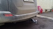 Фаркоп Bizon FA 0160-E на Toyota RAV4 с 2012 по 2019 г/в | Быстросъемный "американский" квадрат 50х50 Фаркоп Bizon FA 0160-E на Toyota RAV4 с 2012 по 2019 г/в | Быстросъемный "американский" квадрат 50х50