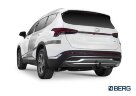 Фаркоп BERG Hyundai Santa Fe (2021-), шар А, 2000/75 кг.