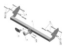 Фаркоп Avtos JW 01 для JEEP Wrangler  08.1996-03.2007 кросовер