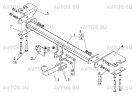 Фаркоп Avtos SY 012 для SSANG  YONG Stavic 2013- кросовер.