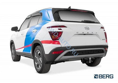 Фаркоп BERG, Hyundai Creta (2015-2021, 2021-), шар Е, 1300/75 кг.