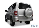 Фаркоп BERG, UAZ Patriot, 2005-, шар Е, 1500/75 кг.