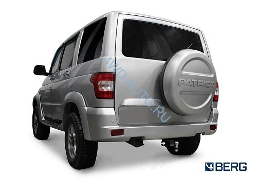Фаркоп BERG, UAZ Patriot, 2005-, шар Е, 1500/75 кг.