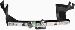 Фаркоп Leader Plus M105-F(N) (c нержавеющей пластиной) Mitsubishi Outlander XL с 2007-2012. Без выреза бампера. Нагрузки 2000/100 кг.