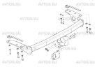 Фаркоп Avtos TY 29 для TOYOTA Corolla (E 12) 2002-2007 хетчбек (3-5д)
