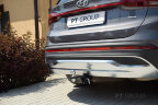 Фаркоп PT GROUP HSF-21-991101.22 на HYUNDAI Santa Fe 2021-/ KIA Sorento 2021- | Быстросъемный крюк под американский квадрат