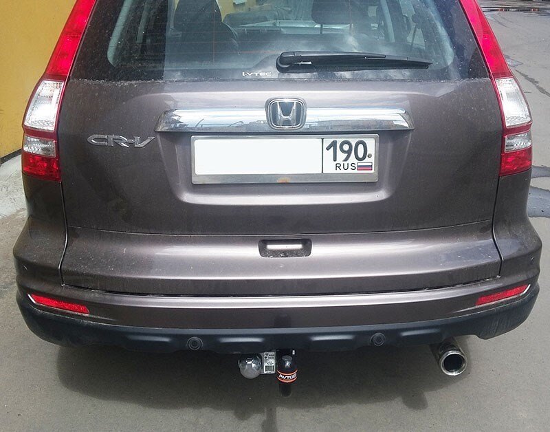 Фаркоп Avtos HN 04 для Honda CR-V 2007-2012. Требуется подрезка бампера. Тип шара: A. Нагрузки: 1500/75 кг Фаркоп Avtos HN 04 для Honda CR-V 2007-2012. Требуется подрезка бампера. Тип шара: A. Нагрузки: 1500/75 кг