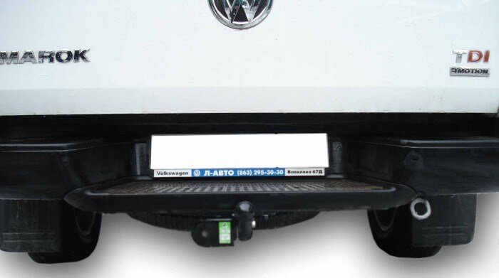 Фаркоп Leader Plus V120-A Volkswagen Amarok c 2010 г.в. Подрезка бампера не требуется. Нагрузки 1500/75 кг, шар типа A. Фаркоп Leader Plus V120-A Volkswagen Amarok c 2010 г.в. Подрезка бампера не требуется. Нагрузки 1500/75 кг, шар типа A.